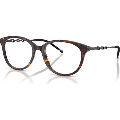 Diesel ® 52mm Oval Optical Glasses In Black