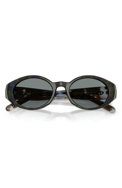 Diesel ® 52mm Oval Sunglasses In Red