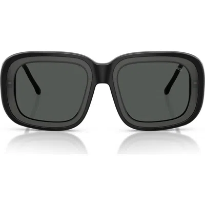Diesel ® 52mm Square Sunglasses In Black