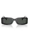 Diesel Rectangle-frame Sunglasses In Black