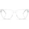 Diesel ® 53mm Square Optical Glasses In White