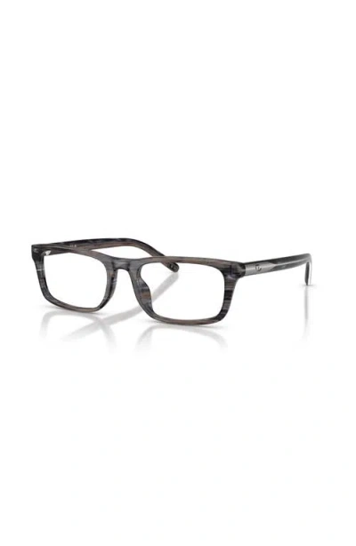 Diesel ® 54mm Rectangle Optical Glasses In Brown