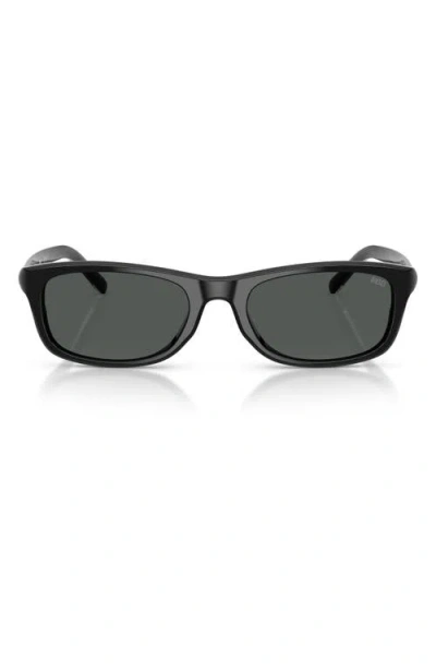 DIESEL DIESEL® 54MM RECTANGULAR SUNGLASSES
