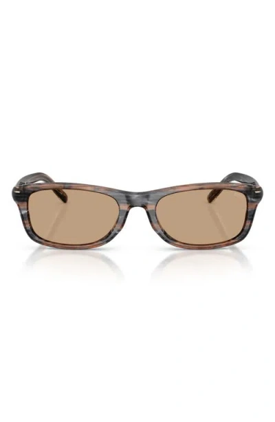 Diesel ® 54mm Rectangular Sunglasses In Brown