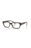 Diesel ® 54mm Square Optical Glasses In Multi