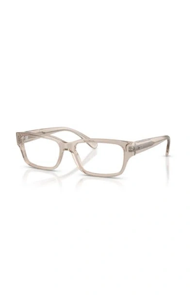 Diesel ® 54mm Square Optical Glasses In Transparent