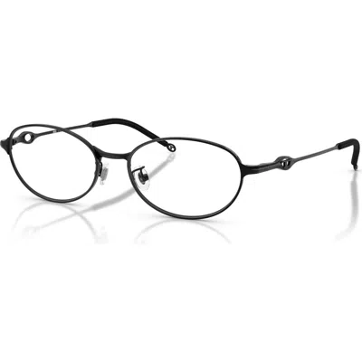Diesel ® 55mm Oval Optical Glasses In Black
