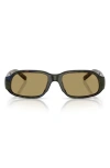 Diesel ® 55mm Oval Sunglasses In Brown