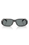 Diesel ® 55mm Oval Sunglasses In Orange