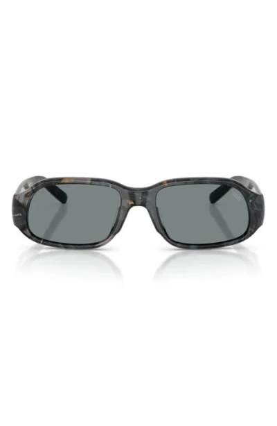 Diesel ® 55mm Oval Sunglasses In Orange