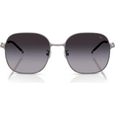 Diesel ® 55mm Square Sunglasses In Metallic