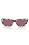 Diesel ® 56mm Rectangular Sunglasses In Multi