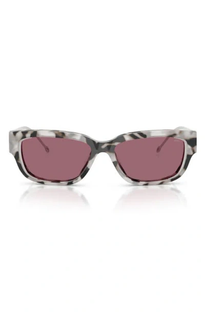 Diesel ® 56mm Rectangular Sunglasses In Multi