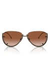 Diesel ® 59mm Pilot Sunglasses In Multi