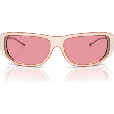 Diesel ® 61mm Oval Sunglasses In Multi