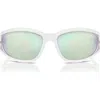 Diesel ® 65mm Oversize Pillow Sunglasses In White