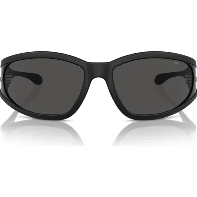 Diesel ® 65mm Oversize Pillow Sunglasses In Black