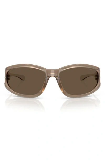 Diesel ® 65mm Oversize Wrap Sunglasses