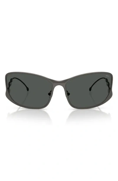 Diesel ® 65mm Pillow Sunglasses In Gray