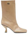 Diesel 75mm D-amber Tube Boots In Brown