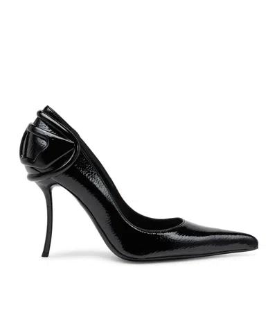 DIESEL DIESEL POINTED-TOE SLINGBACK PUMPS