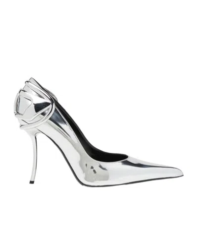 DIESEL 90MM POINTED SLINGBACK PUMPS