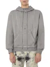 Diesel A Cold Wall Sweatshirt In Gray