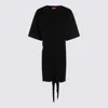 Diesel T-shirt Dress With Tie Front