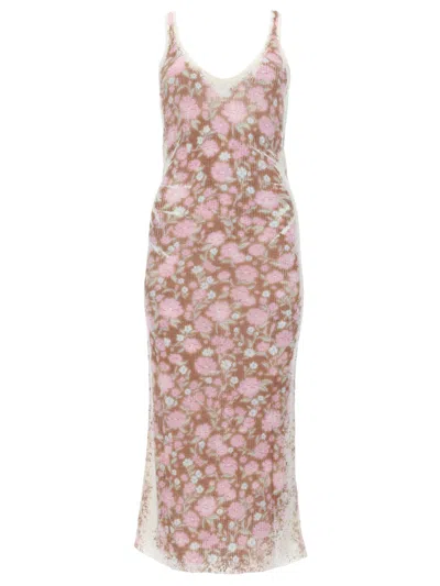 Diesel Linen Mini Dress For Women In Multi