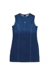 Diesel Abito Smanicato In Joggjeans Scuro Sfumato In Blue