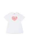 Diesel T-shirt Dress With Logo In White