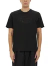 Diesel Adjust-bigoval T-shirt In Black