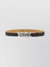 Diesel Adjustable Belt Metallic Buckle In Black
