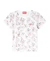 Diesel Cat-print T-shirt With Short Sleeves Throughout In Multi