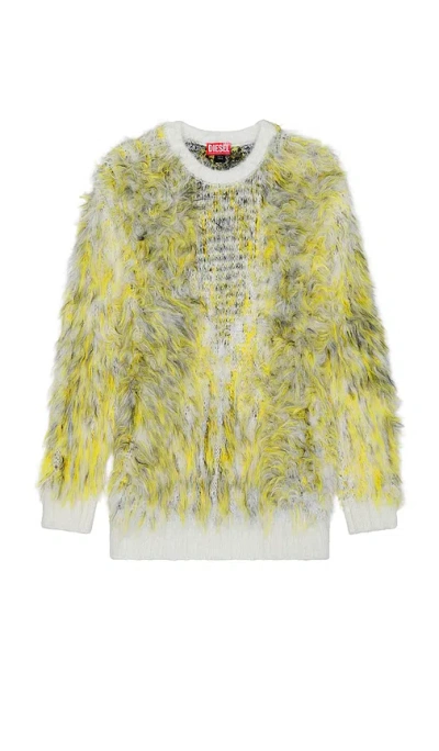 Diesel Allen Sweater In Yellow