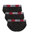 Diesel Andrew 3 Pack Underwear In Black