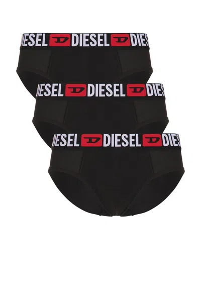 Diesel Andrew 3 Pack Underwear In Black