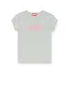Diesel Short-sleeved T-shirt In Grey