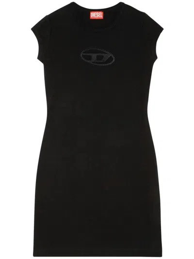 Diesel D-angie Dress In Black