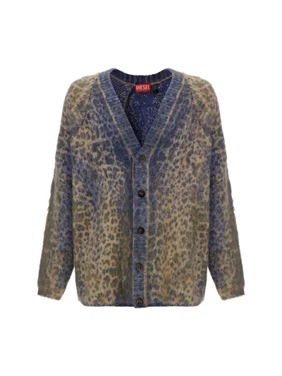 DIESEL ANIMALIER CARDIGAN