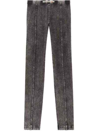 DIESEL ATHENA DENIM LEGGINGS