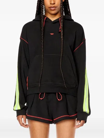 Diesel Awst-sidney-ht21 Sweatshirt In Black