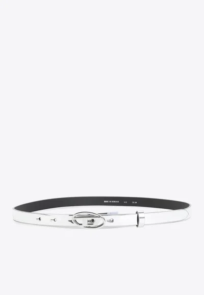 DIESEL B-1DR 15 LEATHER BELT