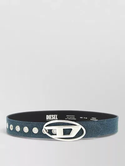 Diesel B 1dr Belt Adjustable Fit Multiple Eyelets In Blue