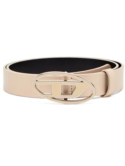 Diesel B-1dr Belt In Nude