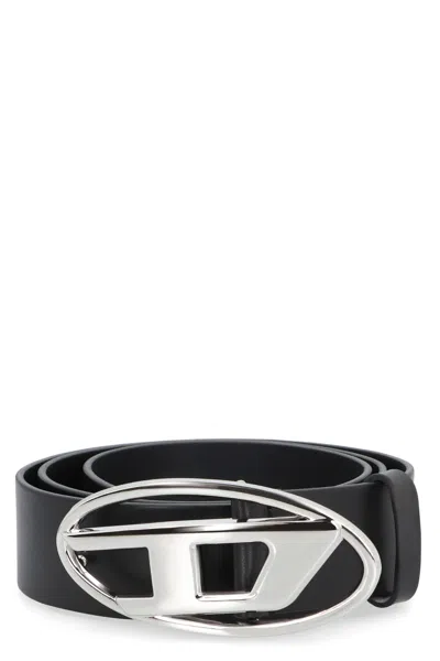 DIESEL B-1DR LEATHER BELT