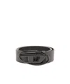Diesel Oval D Logo B-1dr Accessories In Black