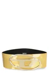 Diesel B-1dr Metallic Leather Belt