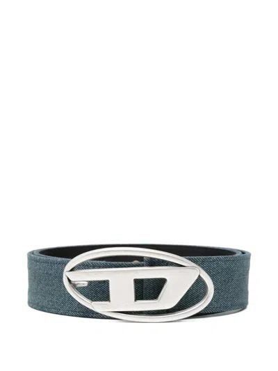 Diesel B-1dr Oval D Belt In Blue