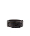 Diesel Oval D Logo B-1dr Accessories In Black